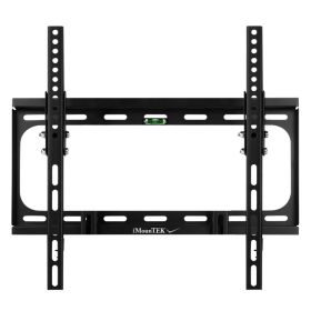 1Pc TV Wall Mount Tilt Dual Arm TV Mount Brackets Maximum VESA 400x400mm For 26-55in TVs (Option: Black)