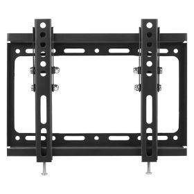 TV Wall Mount Bracket Tilt For 13"-42" LED/LCD/PLASMA Flat TV VESA 200x200mm (Option: Black)